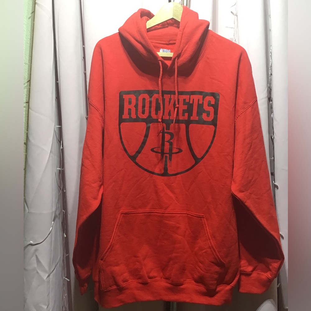 Houston Rockets XL sweatshirt red mens womens hoodie unisex basketball NBA